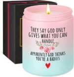 GSPY Get Well Candle, Breast Cancer Survivor Gifts for Woman, Comfort Gifts for ... - Image 2