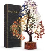 YATSKIA Chakra Crystal Tree - Handmade Healing Crystal Trees with 7 Chakra Stone... - Image 2