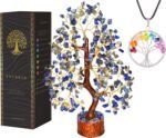 YATSKIA Lapis Lazuli Crystal Tree of Life - Healing Crystals and Stones - Crysta... - Image 2