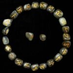 ZAICUS Labradorite Rune Stones - Gemstone Runes for Beginners Healing Crystal Ki... - Image 6