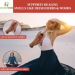 Soul Sticks Dragons Blood Sage Sticks 3 Pack & Smudge Candle Bundle | Organic Sa... - Image 4