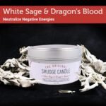 Soul Sticks Dragons Blood Sage Sticks 3 Pack & Smudge Candle Bundle | Organic Sa... - Image 8