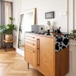 5 Pcs Cow Print Table Runner 13x72 in Linen Black and Gray Cow Print Tablecloth ... - Image 7