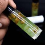 BlkGrlMagick Dragons Blood Green Aventurine Crystal Candle for Good Luck and For... - Image 4