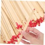 Hemoton 100Pcs Blank Bamboo Fortune Sticks for Divination, Smooth Surface, Light... - Image 3