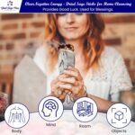 White Sage Sticks Pack of 3, Sage Smudge Kit 4'' Long Dried Sage Sticks for Medi... - Image 6