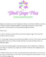 White Sage Sticks Pack of 3, Sage Smudge Kit 4'' Long Dried Sage Sticks for Medi... - Image 8