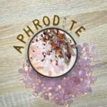 BlkGrlMagick Aphrodite Venus Goddess Crystal Candle, Pink Cotton Scented Greek R... - Image 6