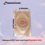 VOVCIG Tarot Cards with Guidebook Tarot Cards Deck Set,PVC Waterproof Divination... - Image 3