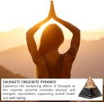 Shungite Orgonite Pyramid for Energy cleansing, Protection, Grounding Energy, Sp... - Image 5