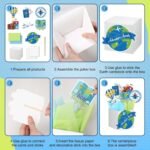 4 Sets Travel Themed Party Centerpieces Let the Adventure Begin Table Toppers De... - Image 5