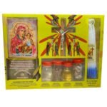 Home Blessing Kit Bottles, Cross & Candles from The Holy Land Jerusalem - Image 2