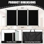 Tri Fold Display Board, 3 Panel Trade Show Presentation Board Double Sided Panel... - Image 3