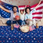 3 Pack Memorial Day Tablecloth Decorations, 4th of July Plastic Table Cloth Amer... - Image 5