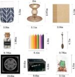 Witchcraft Supplies Kit, 86 PCS Wiccan Supplies and Tools, Include Dried Herbs, ... - Image 5