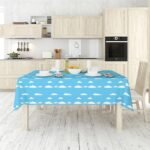 Blue Sky White Clouds Birthday Party Supplies Cartoon Story Tablecloth Party Tab... - Image 8