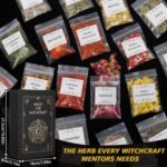 60pack Herbs for Witchcraft, Dried Herbs and Flowers Kit for Witch Beginner, Bul... - Image 6