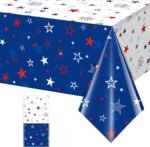 Jectivs 1Pack Patriotic Tablecloth Decorations for 4th of July Independence Day,... - Image 2
