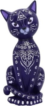 Nemesis Now Purple Mystic Kitty 26cm, Resin, Purple, Ouija Spirit Board Cat Figu... - Image 2