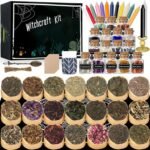 Witchcraft Supplies Kit, 86 PCS Wiccan Supplies and Tools, Include Dried Herbs, ... - Image 2