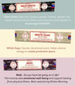 Nag Champa Incense Sticks Variety- Pack (12 Incenses, 140+ Sticks) - Image 5