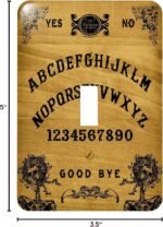 3dRose lsp_219359_1 Traditional Spirit Board Design with Skulls Wearing Rose Gar... - Image 3