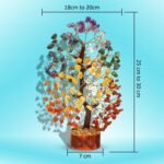 Seven Chakra Crystal Tree — Healing Crystal 7 Chakra Tree for Chakra Balancing, ... - Image 3