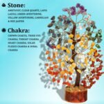 Seven Chakra Crystal Tree — Healing Crystal 7 Chakra Tree for Chakra Balancing, ... - Image 6