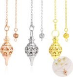 Dowsing Pendulum Pendant Cone Shape Divination Tool Reiki Pendulum Pendant Creat... - Image 5