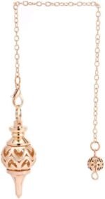 Dowsing Pendulum Pendant Cone Shape Divination Tool Reiki Pendulum Pendant Creat... - Image 2