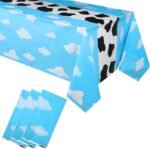 Hosuly 3 Pcs Toy Inspired Tablecloth Birthday Party Decorations Table Cover Boy ... - Image 2