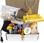 White Sage, Palo Santo Wood & Crystal Healing Kit (17Pc) ~ Smudge Stick, Palo Sa... - Image 2