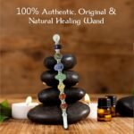 7 Chakra Healing Crystal Wand | Powerful Energy Balancing & Aura Cleansing Heali... - Image 5