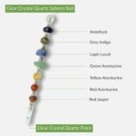 7 Chakra Healing Crystal Wand | Powerful Energy Balancing & Aura Cleansing Heali... - Image 6