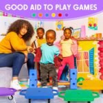 Deekin 12 Pcs Scooter Boards with Handles Bulk Plastic Floor Sitting Scooter for... - Image 3