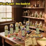 30 Pack Witchcraft Supplies Herbs and Flowers Kit, Natural Dried Herbs Bottles S... - Image 3