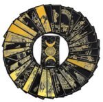 Prophet Gold Foil Tarot Cards Deck,78 Original Cards Fortune Telling Game with G... - Image 3