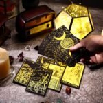 Prophet Gold Foil Tarot Cards Deck,78 Original Cards Fortune Telling Game with G... - Image 6