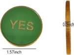 Decision Maker Coin - Yes No Decision Coin, Lucky Coin, Flipping Challenge Coin ... - Image 5