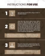 Protection Kit: Palo Santo Bracelet and 100g Smudging Sticks with Reusable Cotto... - Image 6