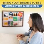 ZEDORA Vision Board Kit - Cork Board 15.3x11” with 235 Vision Board Pictures - G... - Image 4