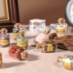 SUNYIK 9 Mini Gemstone Bottles Chip Crystal Healing Tumbled Gem Reiki Wicca Ston... - Image 4