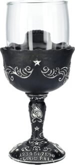 Pacific Giftware Spirit Board Glass Goblet Gothic Skull Ouija Goblet for Dark Ri... - Image 6