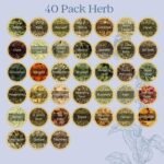 40Pcs Dried Herbs for Witchcraft Supplies kit, Herbs and Flowers for Witch Begin... - Image 3