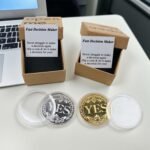 2-Pack YES NO Challenge Coin Decision Maker with Card | Dual-Sided Metal Flippin... - Image 5