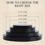 Black Obsidian Scrying Mirror, Black Obsidian Feng Shui Mirror with Stand and St... - Image 5