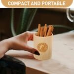 Chinese Divination Tool Set Hexagram Stick Bamboo Fortune Telling Pot Vintage St... - Image 3