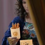 Chinese Divination Tool Set Hexagram Stick Bamboo Fortune Telling Pot Vintage St... - Image 4