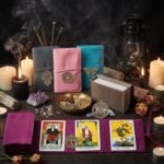 Knana 5Pcs Tarot Card Holder Velvet Tarot Bags Tarot Card Storage with Tarot Acc... - Image 4