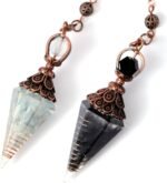 2 pcs Natural Aquamarine Crystal Pendulums Pendulum Crystals Spiritual Pendant S... - Image 6